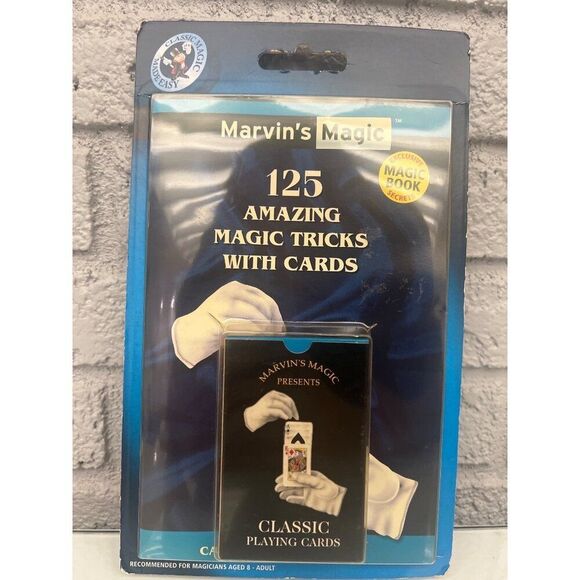 Marvin’s Magic 125 Amazing Magic Tracks With Cards (Unopened) - Picture 1 of 5